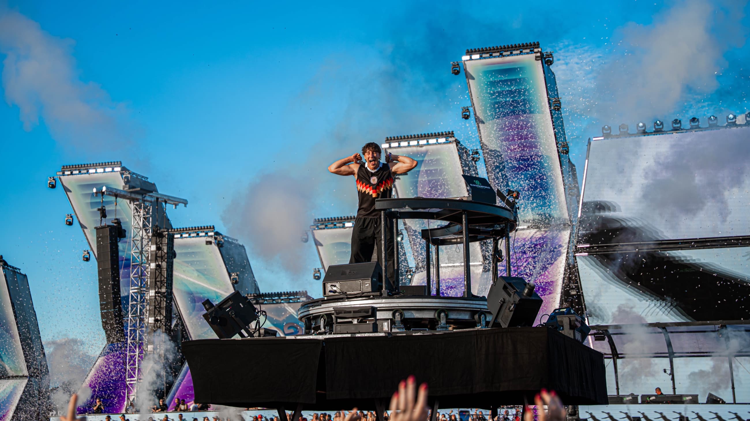 Foto: BUNT. live auf dem Glücksgefühle Festival